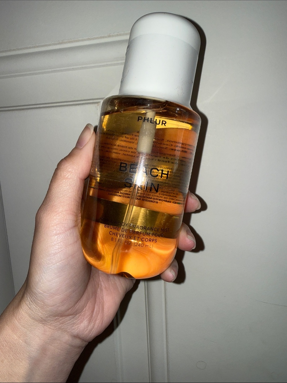 PHLUR Beach Sun Body & Hair Fragrance Mist — Amber